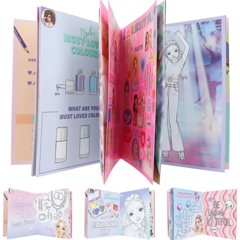 TopModel Coloring Book – Beauty Fun