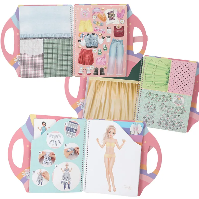 TopModel Dress Me Up Collage Book