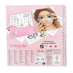 TopModel Dress Me Up Face Stickerbook, Sticker Book