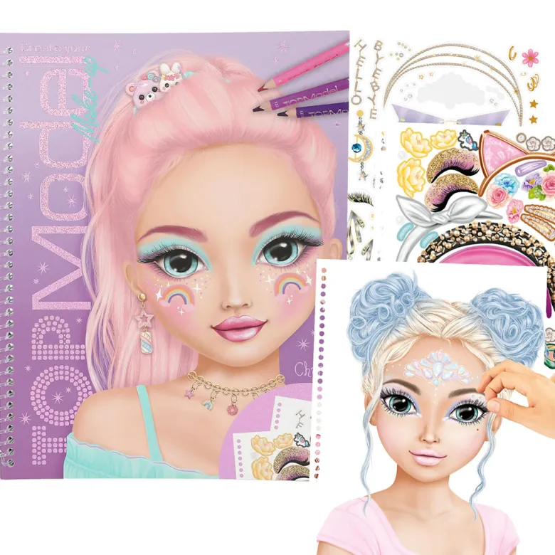 TopModel Makeup Design Book