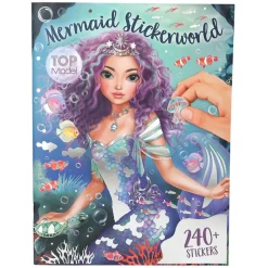 TopModel Metallic Sticker World, Sticker Book - Mermaid