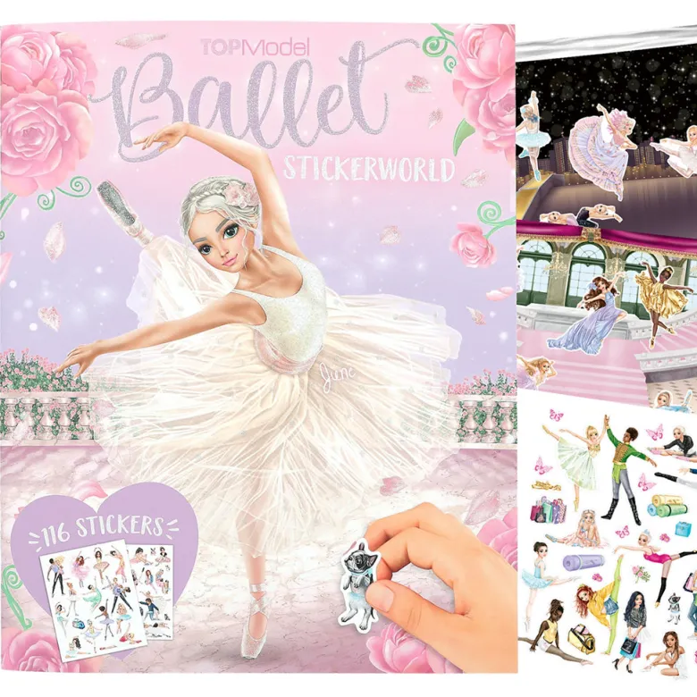 TopModel Sticker Book, Ballet