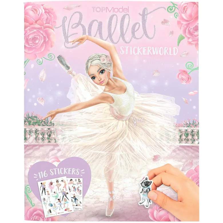 TopModel Sticker Book, Ballet