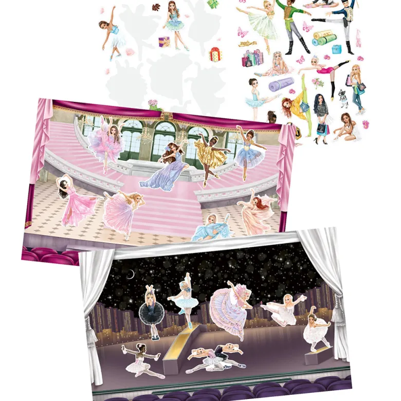 TopModel Sticker Book, Ballet