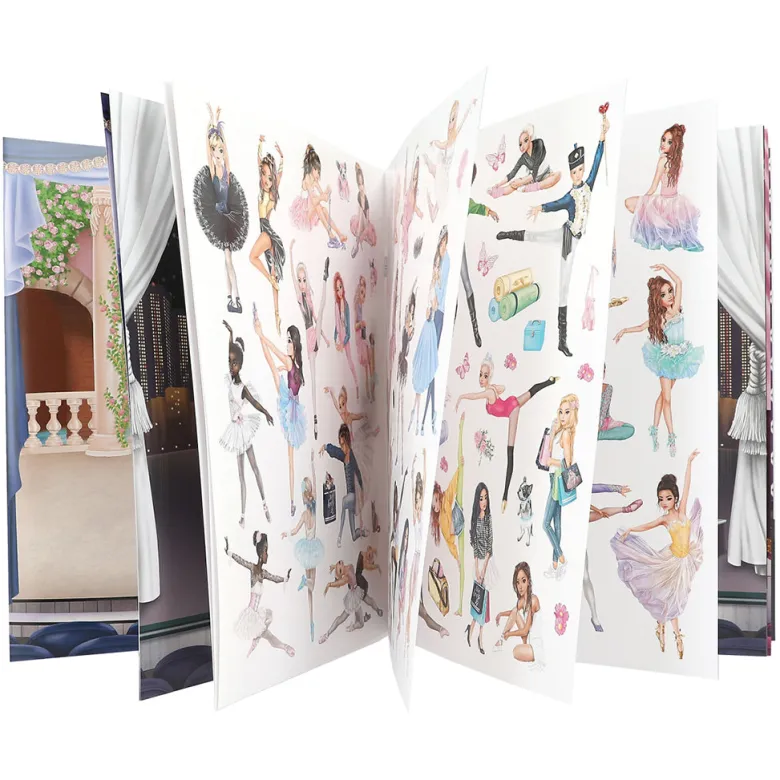 TopModel Sticker Book, Ballet