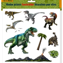 T-Rex World, Window Stickers