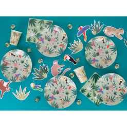 Tropical Paper Plates by My Little Day