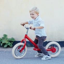Trybike Balance Bike, Vintage Green with Retro Look