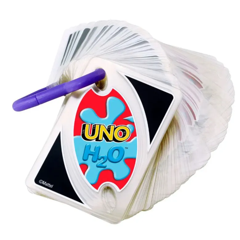 Uno Card Game, H2O to Go - Waterproof Edition