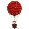 Velvet Red Balloon - H: 56 x D: 32 cm