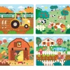 Vilac 4 Wooden Puzzles – Life on the Farm