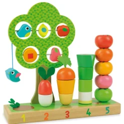 Vilac Activity Garden, Learn to Count - Vegetables