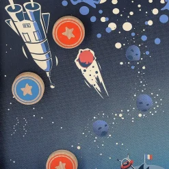 Vilac Duel Game, Shoot with Elastic - Space Theme