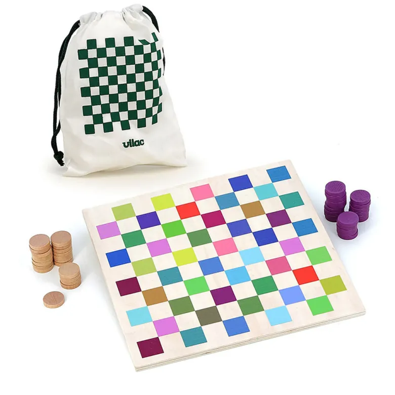 Vilac Game, Colorful Draughts