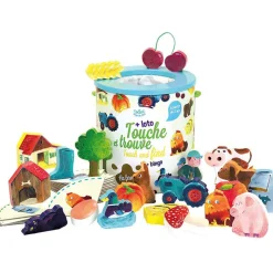 Vilac Game, Feel and Find, Farm - Sensory and Motor Skills Game