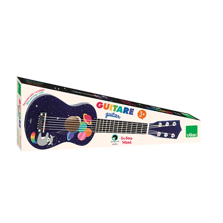 Vilac Guitar, Rainbow by Andy Westface