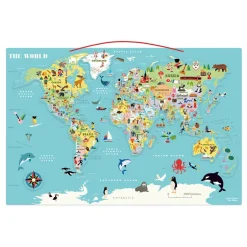 Vilac Magnetic World Map - English Edition by Ingela P. Arrhenius