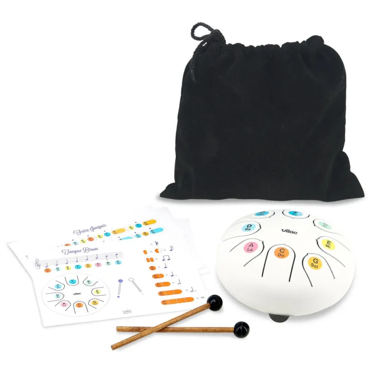 Vilac Musical Instrument for Kids, Tongue Drum