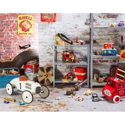 Vilac Push Cart, Fire Truck