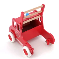 Vilac Push Cart, Fire Truck