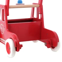 Vilac Push Cart, Fire Truck