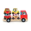 Vilac Truck with Trailer and Stacking Cars
