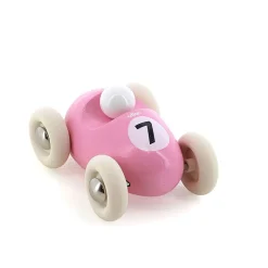 Vilac Vintage Mini Race Car, No. 7 - Pink