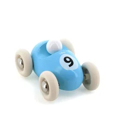 Vilac Vintage Mini Racer Car, No. 9 - Light Blue