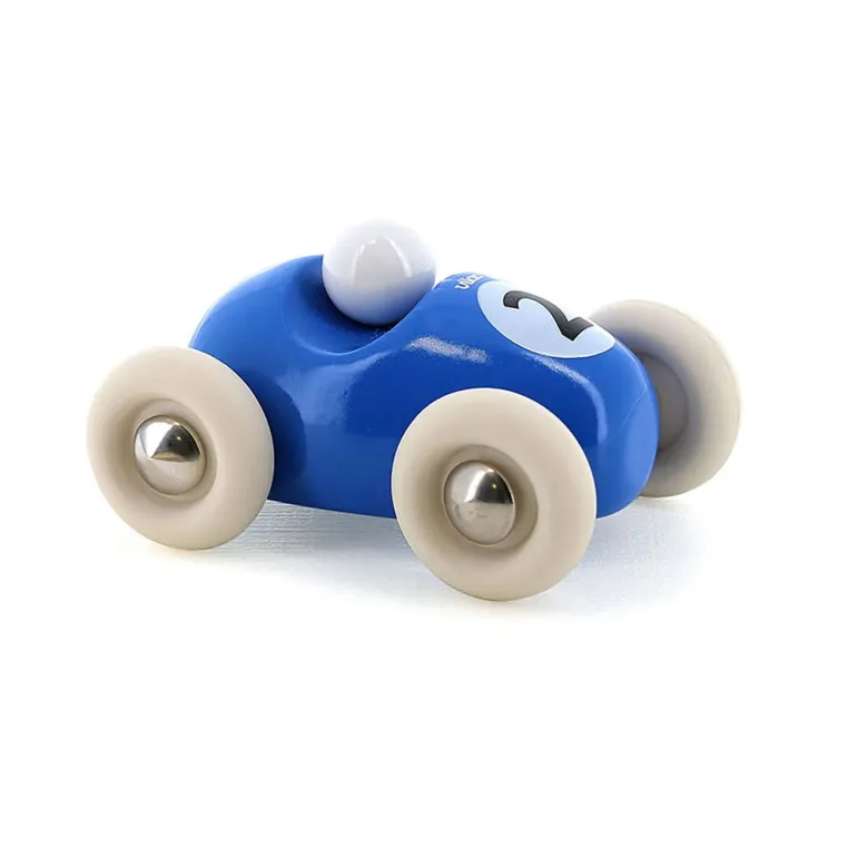 Vilac Vintage Mini Racer Car No. 2 – Blue