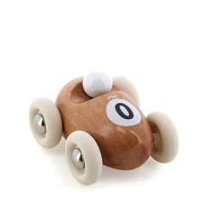 Vilac Vintage Mini Racer Car, No. 0 - Natural