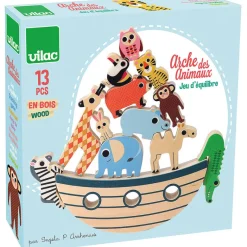 Vilac Wooden Balance Game with Animals, by Ingela P Arrhenius