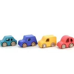 Vilac Wooden City Cars – Set of 4