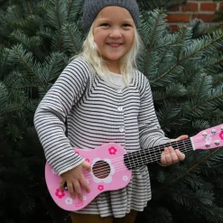Vilac Wooden Guitar, Pink