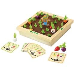 Vilac Wooden Memory Game, Kitchen Garden