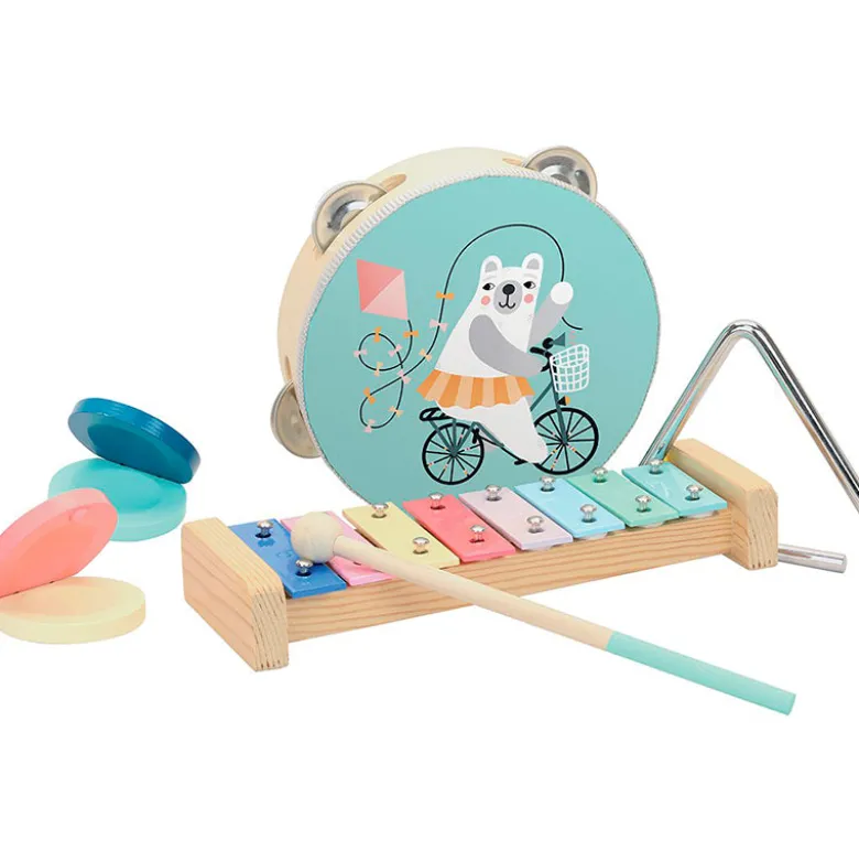 Vilac Wooden Music Set – 5 Pieces