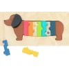 Vilac Wooden Puzzle, Dog by Andy Westface
