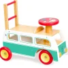 Vilac Wooden Walker, 2-in-1 - Retro Bus