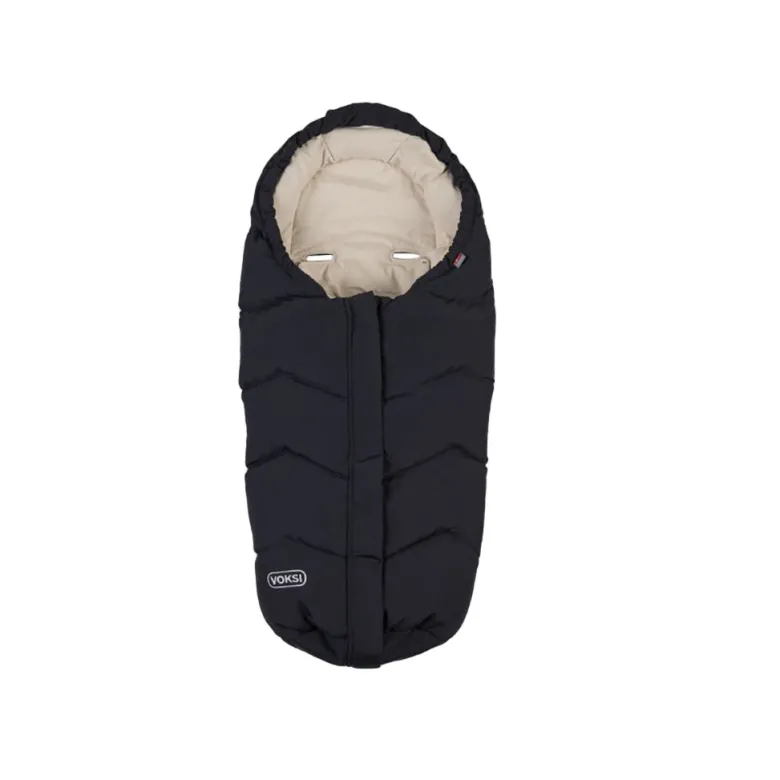 Voksi Move, Car Seat Footmuff – Black-Solid