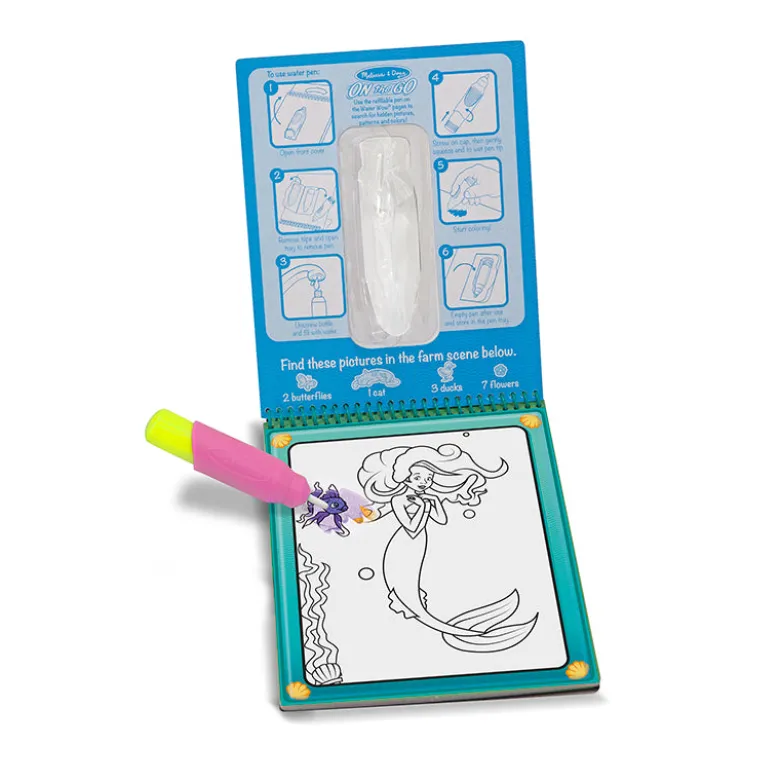 Water Wow – Reusable Water Painting Book with Fairy Motifs