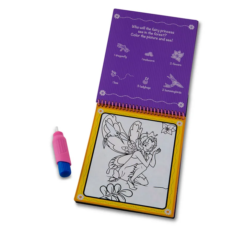 Water Wow – Reusable Water Painting Book with Fairy Motifs