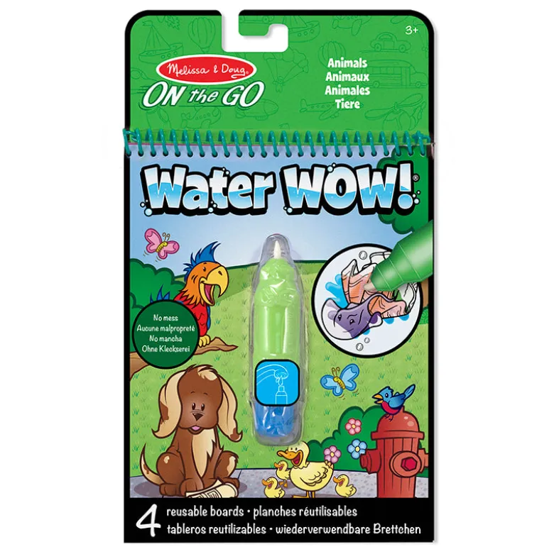 Water-Wow: Paint with Water - Reusable Animal Motifs
