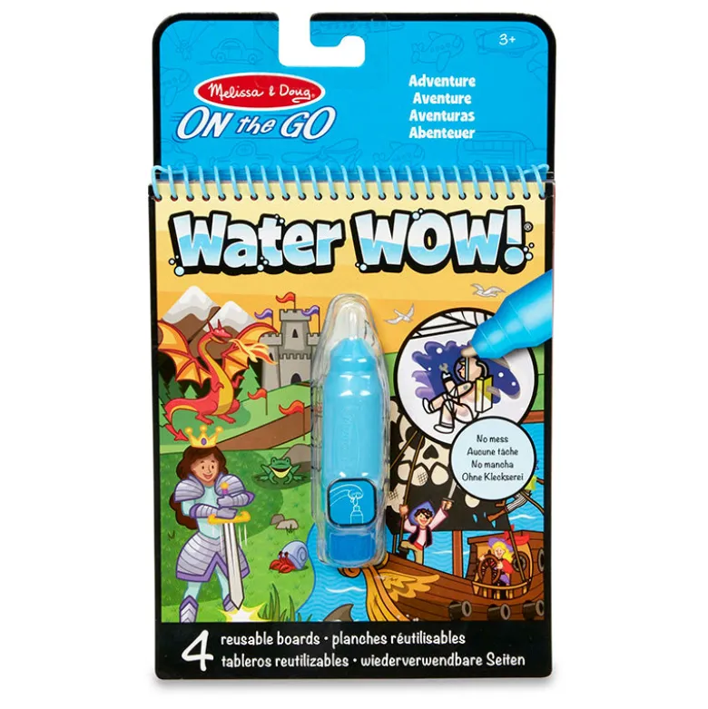 Water-Wow, Paint with Water, Reusable Designs - Adventure