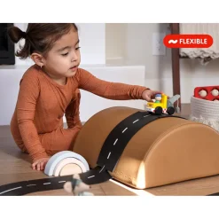 Waytoplay Rubber Road Track, 12 Pieces - Ringroad