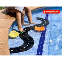 Waytoplay Rubber Road Track, 12 Pieces - Ringroad
