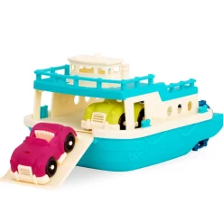 Wonder Wheels, Ferry with 2 Cars - Turquoise