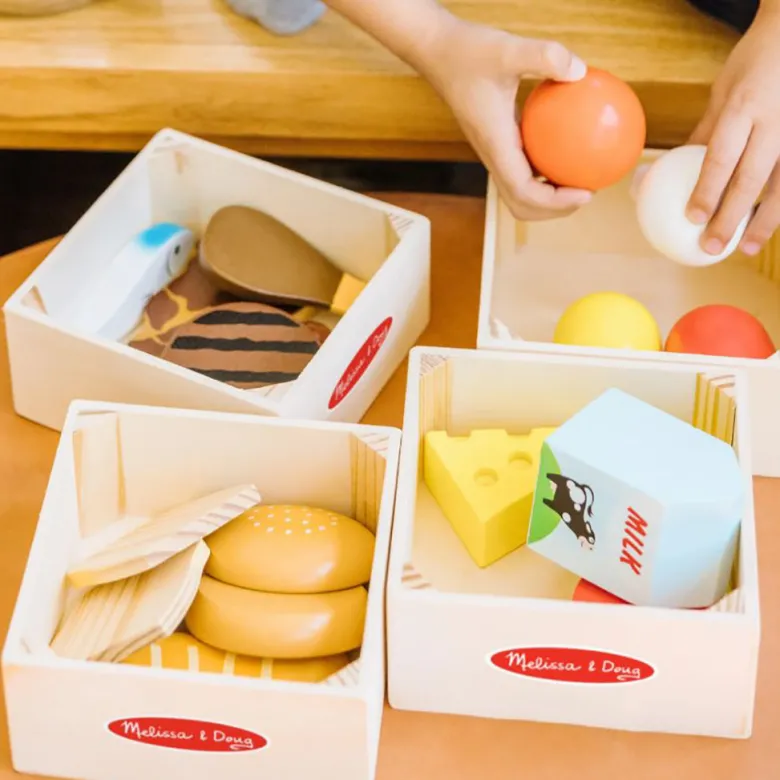 Wooden Play Food Starter Set