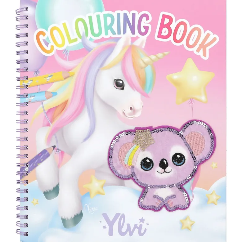 Ylvi Coloring Book with Sequins