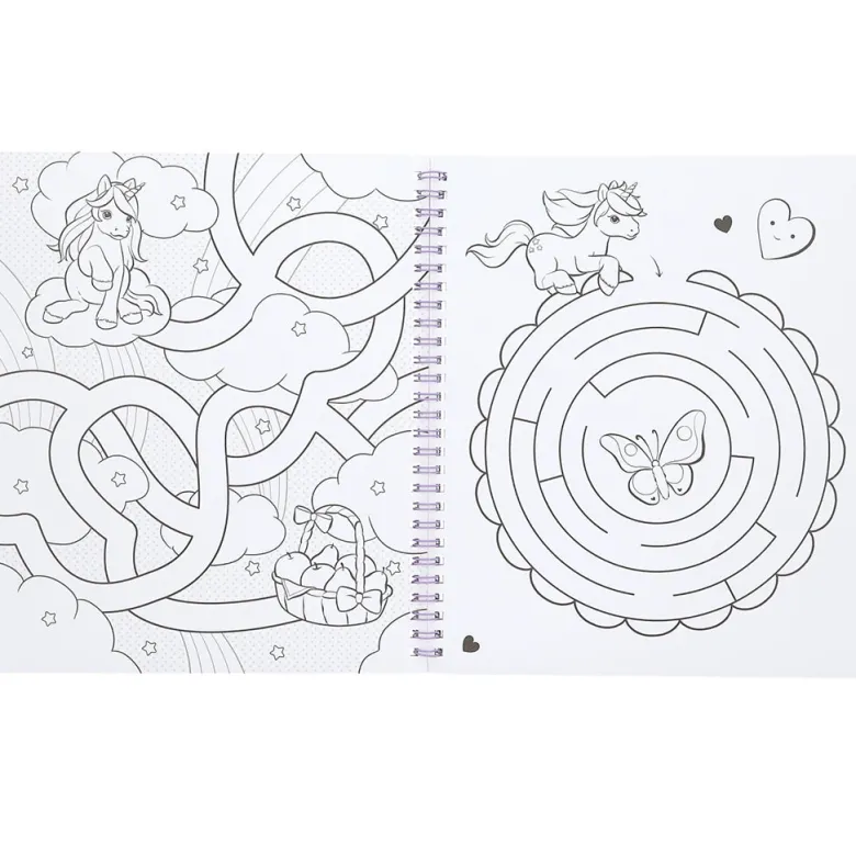 Ylvi Coloring Book with Sequins