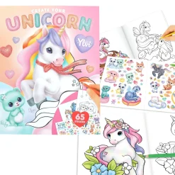 Ylvi Create Your Unicorn Coloring Book
