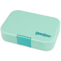 Yumbox Lunchbox with 6 Compartments, Original - Serene Aqua / Paris Tray